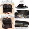 Doodeka Genuine Leather Garcon Long Wallet with Skimming Large Cowhide Leather Women's Prevention, Capacity, (Orange)