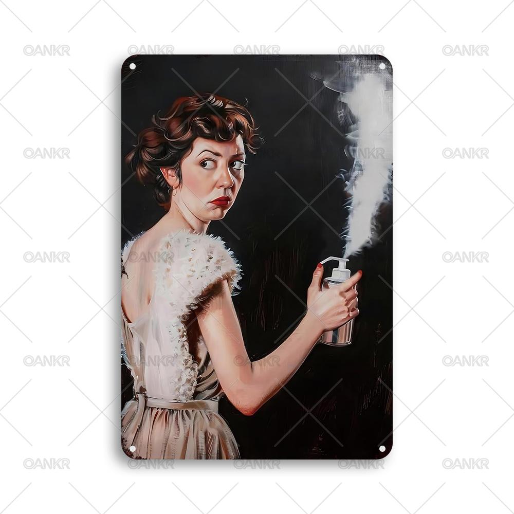 

Vintage Childrens Room Sweet Decor Metal Tin Sign Sexy Girls Art Poster Metal Signs for Man Cave Bedroom Home Wall Art Decor 20x30cm（7.8x11.8inch）