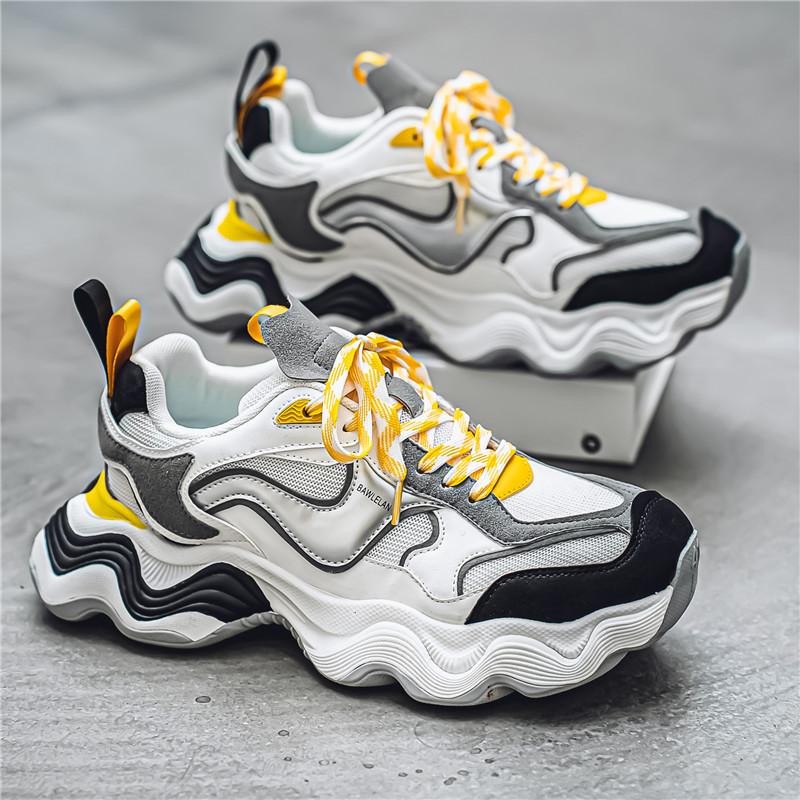 Модные повседневные кроссовки в стиле панк для мужчин — фото 8