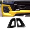 For Chevrolet Colorado -2026 Carbon Fiber Engine Air Vent Inlet Trim 2pcs