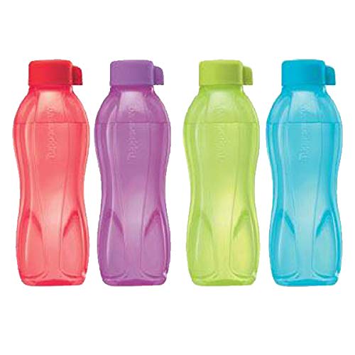 Tupperware Aquasafe ECO Sports Water Bottle 500ml | New, Set of 4, Original
