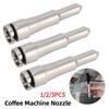Buse vapeur machine à café Acier inoxydable Mousseur à lait Tube intérieur mousse Buse lance vapeur pour machine à café Delonghi Dedica