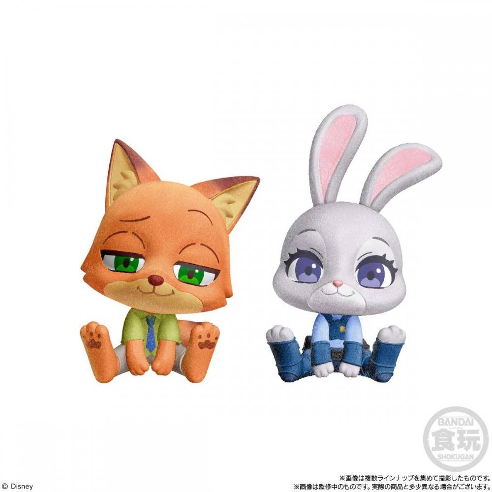 Disney Mofu Kyun Sitting Doll Disney Characters  1box  10pcs 