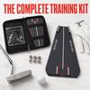 8pcs No Plug-In Pegs Putting Training Aid Alignment Line Putting Alignment Trainer  Practice Mats