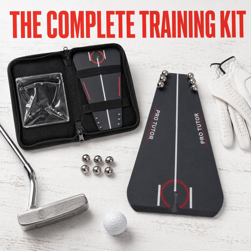 8pcs No Plug-In Pegs Putting Training Aid Alignment Line Putting Alignment Trainer Practice Mats
