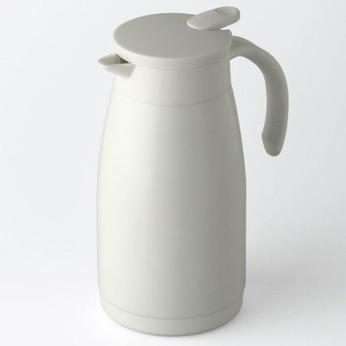 Atlas ATP-1100OW, a lightweight, slim, energy-saving, 1L stainless steel thermos water kettle with double-walled vacuum insulation, easy to clean, and