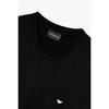 Emporio Armani 26 S S Men Eagle Embroidered Lyocell T ShirT  A516126027 