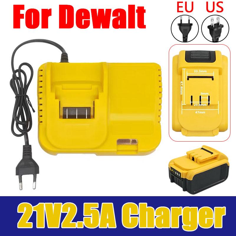 Us EU Plug For 21V 18V Lithium Battery 0.5A 2.5A Charger For Electric Tools HighQuality Charger Power Tool