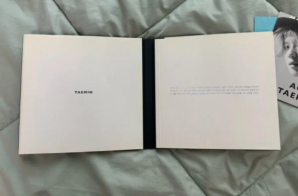 SHINee Taemin ACE Album + Pokémon Used