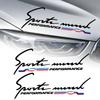 2pcs Car Side Window M Performance Glass 3D Sticker for Bmw X1 X3 X4 X5 X6 X7 E46 E90 F20 E60 E39 F10 F30 Car Accessories
