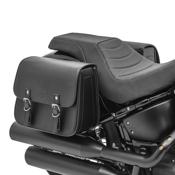 Set 2x Sacoche Cavalière + support pour Triumph Bonneville Speedmaster Laredo