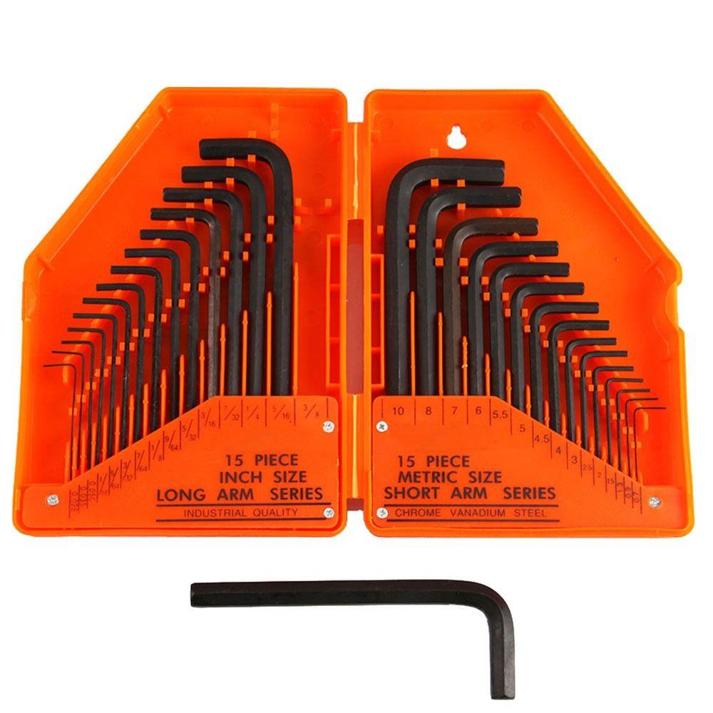 Key Socket Wrench Spanner Key Set Hexagon Spanner Allen Key Hex Set Allen Wrench Screwdriver Set