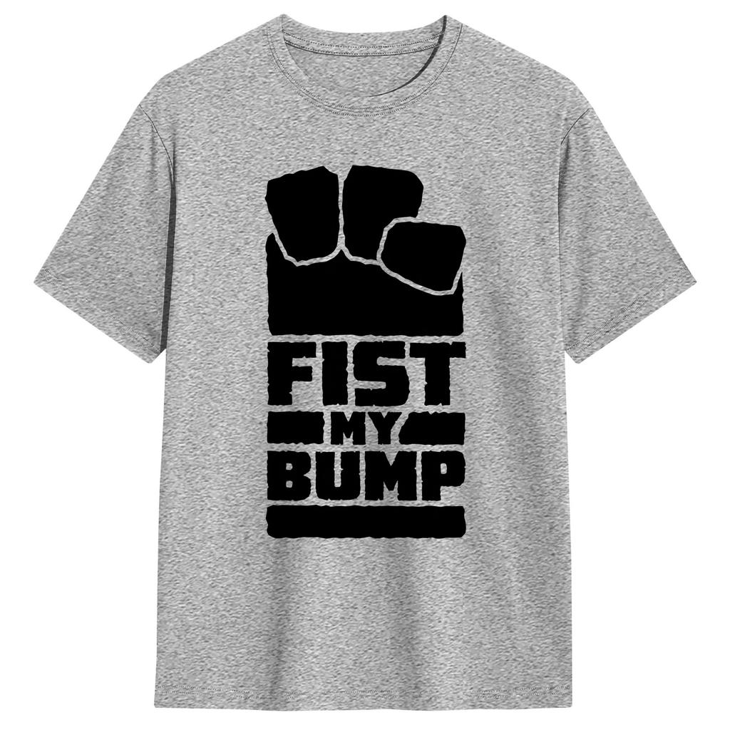 Project Hail Mary Fist My Bump T Shirt Adult Vintage T Shirts Beach Round Neck Trendy Cool Tees Design Oversize Clothing