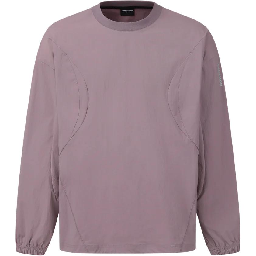 

Salomon Slate Rock Unisex Crew Neck Loose Long Sleeve Sweatshirt Unisex sweatshirt C30701 XL