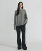 STEP AROUND Fleece Lined Bootcut Banding Pants_Navy