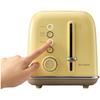 BUYDEEM Dvouplátkový toustovač, Model DT620E, Mellow Yellow, EU