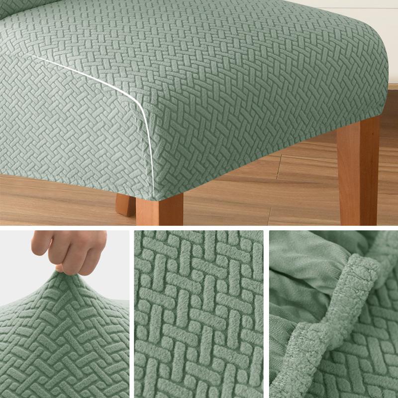 High Back &Universal Dining Chair Cover For Dining Room Room Hotel Xl M Dimension T Jacquard Extra Large Stretch Spandex Chair Covers Washable