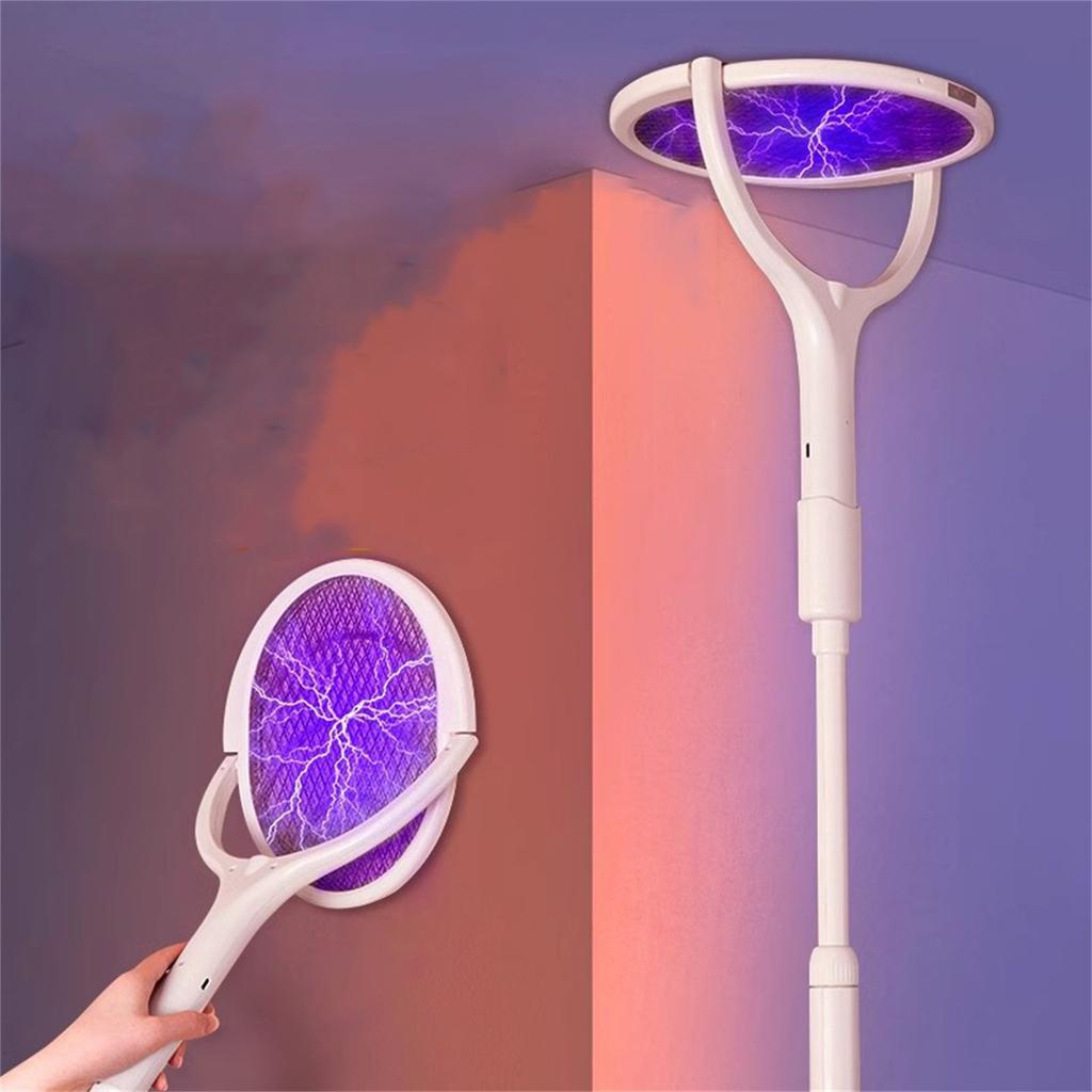  Dobíjecí elektrická plácačka na mouchy Zapper pro vnitřní i venkovní použití 