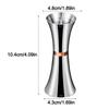 Dual-Head Cocktail Jigger Stainless Steel Bar Measuring Cup  Professional Bartending