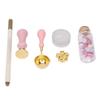 Wax Sealing Kit  Making  Removable Handle Vintage Style Sealing Wax Set for Letter Handicraft