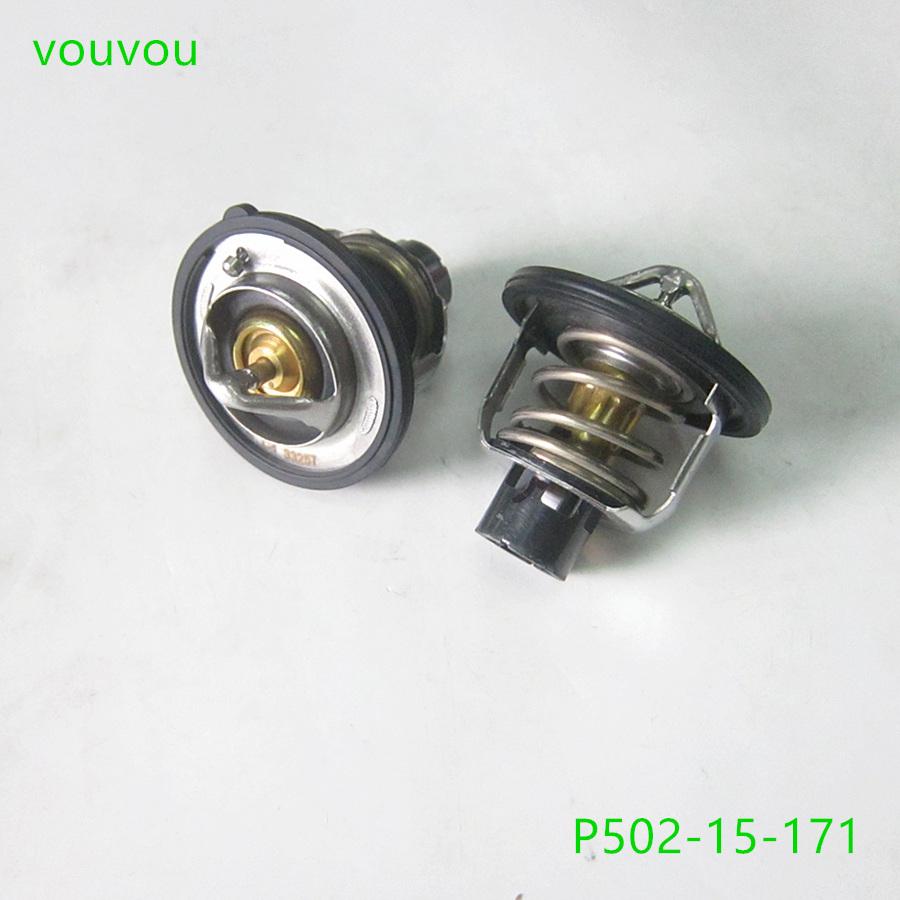 Car accessories P502-15-171 skyactiv engine cooling thermostat for Mazda 2 14-19 CX-5 CX-8 cx9 2019 CX-3 CX-4 MX-5 88 degree