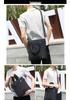 Men's Oxford Cloth Briefcase Crossbody Shoulder Bag Gift and Document Holder