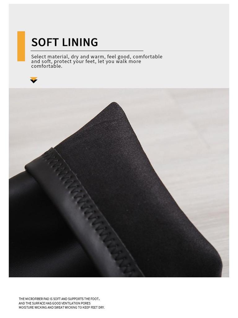 2022 Herfst/Winter Damesmode Wedge Hak Enkellaarsjes - Dikke Zool, Plateau, Mid-Kalf Hoog, Slankmakend Elastisch Design