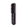 "Portable Mini Wireless Rechargeable Ceramic LCD Hair Straightening Comb"