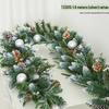 Christmas Snowflake Garland for Hotels, Malls, Windows, Doors & Stair Handrails