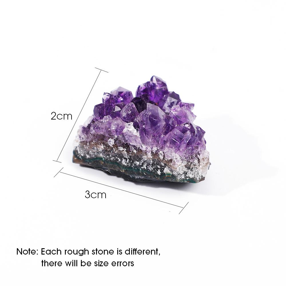 

1pcs Natural Amethyst Ore Stone Cluster Irregular Gemstone Holiday Gifts Home Aquarium Decorations Home Living Room Store Decor фиолетовый