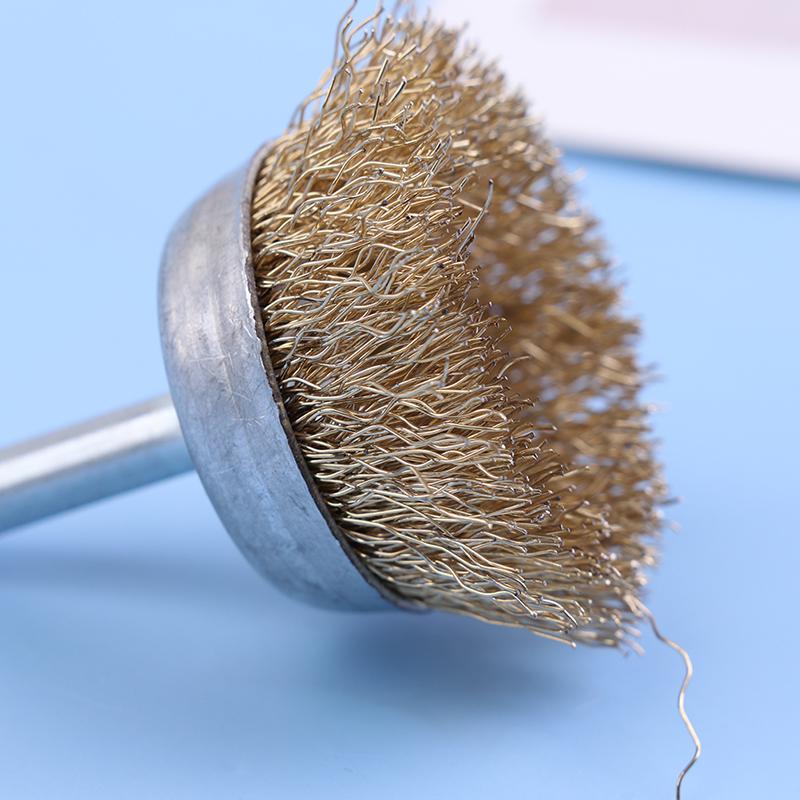 Купить Стальная проволочная колесная щетка для бурения Вращающийся ...