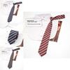 Traditional Polyester Kids Tie With Striped Pattern For School Uniforms