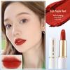 MYG Glamour Hall Waterproof Matte Lipstick: Long-Lasting, Non-Stick, Moisturizing, Sweat-Proof, Enhances Complexion - Little White Tube