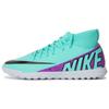 Jr. Mercurial Superfly 9 Club Abriebfeste Low-Top Kinder-Fußballschuhe Blau Kinder DJ5954-300
