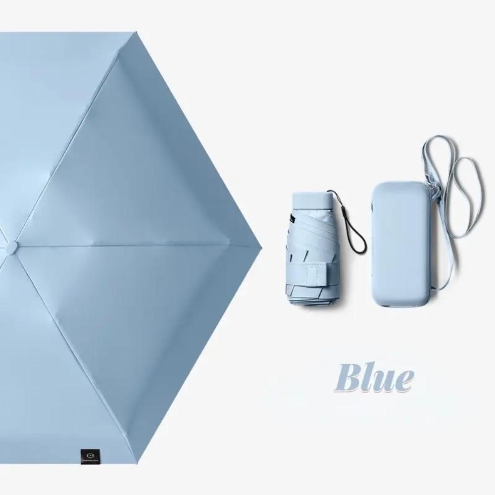 Outdoor Umbrella Portable Umbrella UV Resistant Pocket Umbrella Women's Dual Use Umbrella Compact Umbrella Sunscreen Umbrella