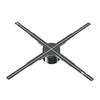 48W Wifi 3D Display Aerial Imaging LED Logo Holographic Light 3D Fan Wall Mounted Advertising Machine Holographic Projector