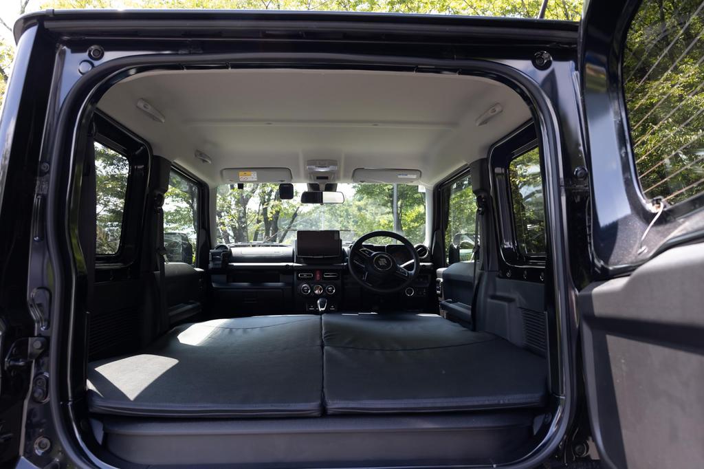LikeOne set New Jimny Sierra JB64 JB74 Car camping mat Full flat mattress 2 people Jimny Sierra Car camping mat goods Flat bed kit Interior 180cm