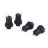 10Pcs Self-Lock /Momentary Pushbutton Switches Ds-428/427 12Mm Off- On Push Button Switch 3A /125Vac 1.5A/250Vac Ds-428/427