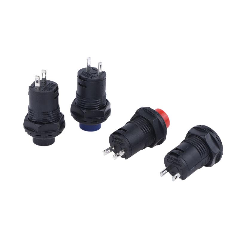 10Pcs Self-Lock /Momentary Pushbutton Switches Ds-428/427 12Mm Off- On Push Button Switch 3A /125Vac 1.5A/250Vac Ds-428/427