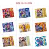 Practical Button Kpop Hunters Rumi Zoey Mira PU Wallet Folding Purse