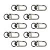 10 Pcs Metal Lobster Claw Clasps Swivel Snap Hooks Hardware Accessories for Bag Keychains Connector Jewelry Making