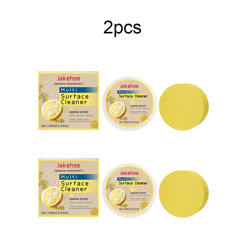 

JAKEHOE Засіб для чищення різних поверхонь Очищує різноманітні поверхні Ванна кімната Кухонні стільниці Засіб для чищення деревини для підлоги 200g