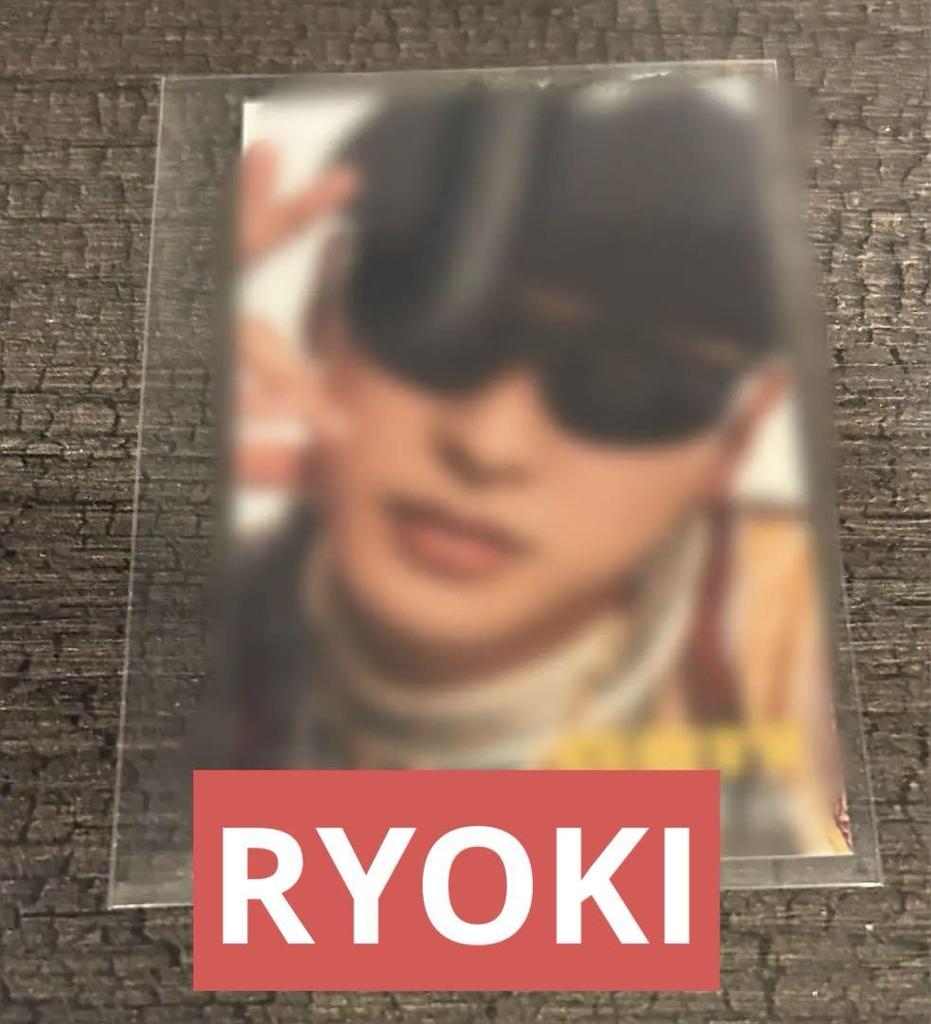 [USED] BE:FIRST RYOKI Ryoki solo photo card
