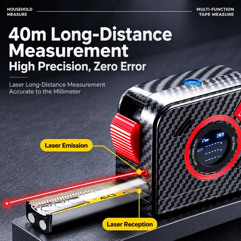 Drop Proof Distance Meter Thick Shell Measure Kit Hand Survey Gear  Furniture Install