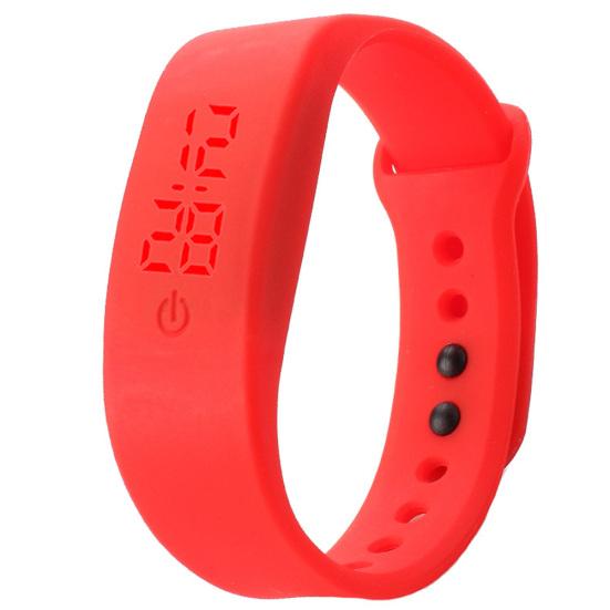 Children Silicone Strap LED Display Sports Bracelet Electronic Digital Watch