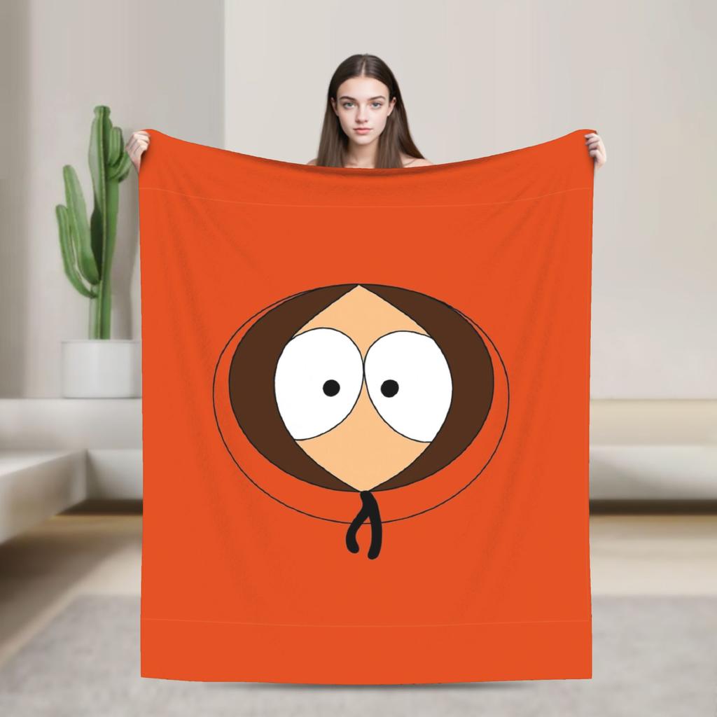 Souths Parks Mr. Hankey Christmas Blanket Flannel Textile Decor Breathable Super Soft Throw Blankets for Bedding Couch Quilt