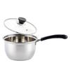 18cm Korean Style 201 Stainless Steel Milk Pot with Steamer