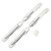 8 Pcs Car Exterior Door Handle Cover ABS Chrome Door Protector with Keyhole for Camry 02‑06
