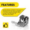 Front Driver Left Lower Door Hinge For 2007-2014 Chevy Silverado GMC Sierra EXV