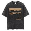 Gewaschenes Vintage System of A Down Toxicity Musikalbum Cover T-Shirt Unisex Rock T-Shirt 90er Alternative Hochwertiges Baumwoll-T-Shirt
